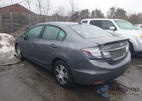 2013 Honda Civic Hybrid из США, поврежденный, VIN 19XFB4F2XDE202474